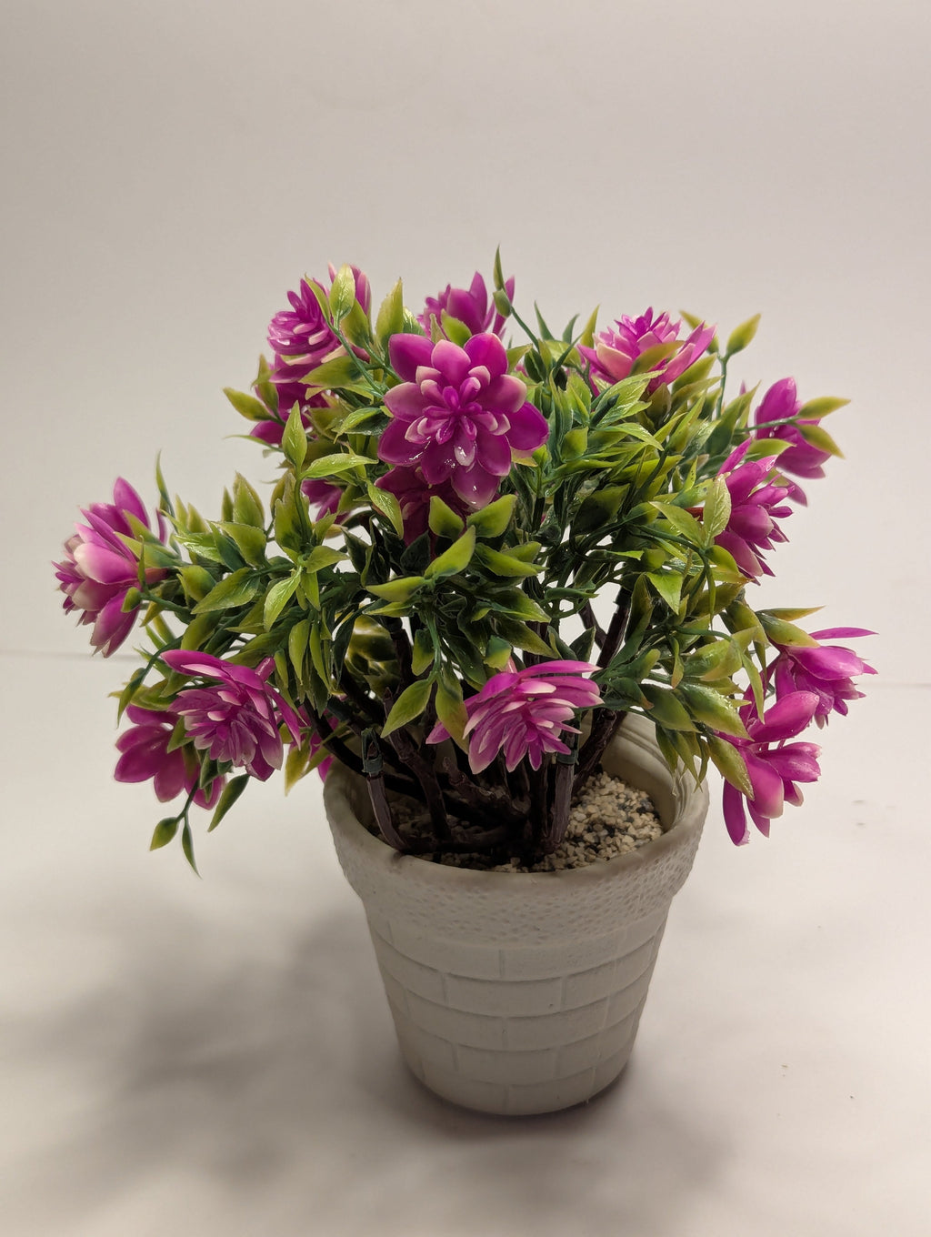 Mini Artificial Pink Flower Plant DECORA 21 